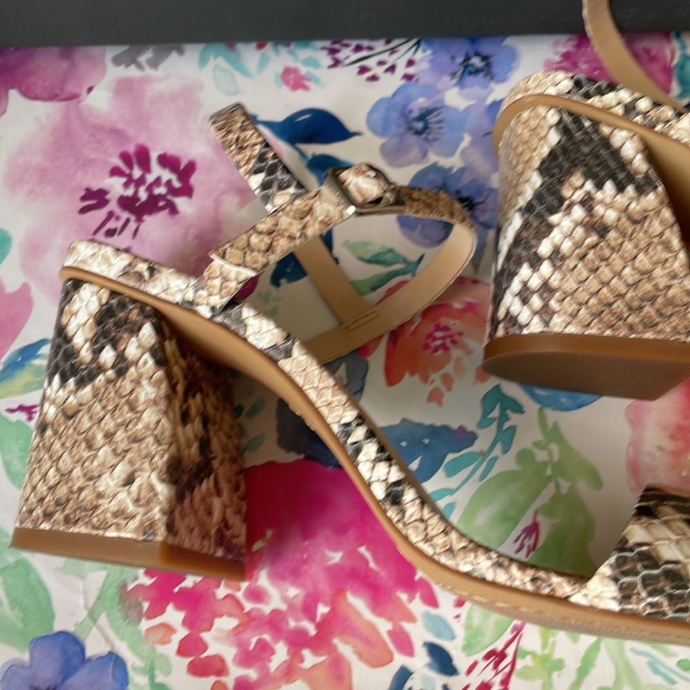 Vince Camuto Short Bread Desert Python Shoes - image 6